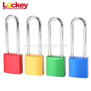 Steel Shackle Aluminum Safety Padlock in Lock